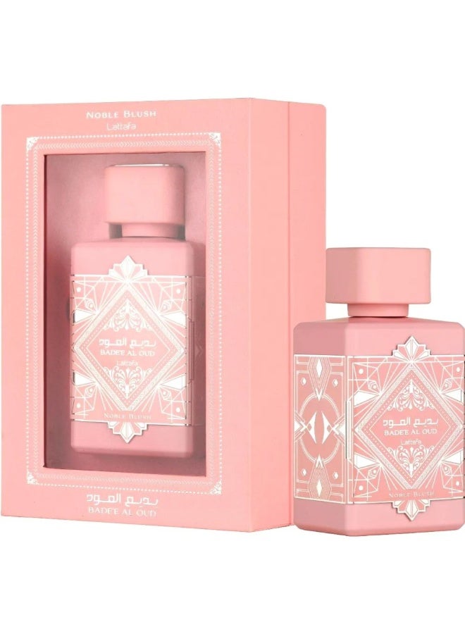 Lattafa Badee Al Oud Noble Blush Eau de Parfum Spray for Unisex, 3.4 Ounce - Image 3