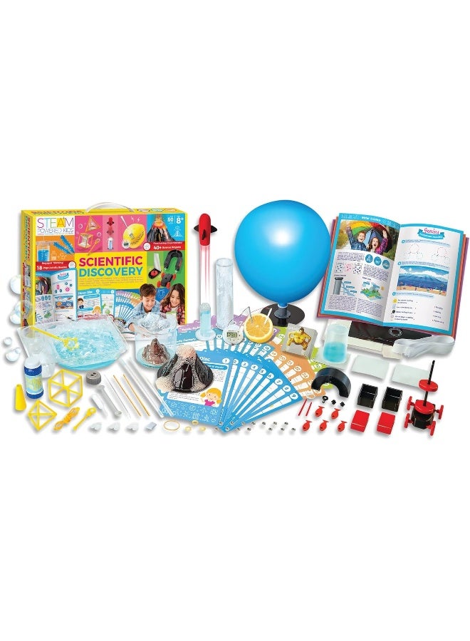4M STEAM Powered Kids Scientific Discovery Bumper Pack – Multi‑Activity Science & Craft Kit Featuring Geological, Crystal, Magnet & Circuit Experiments – All‑in‑One STEM Learning Set Ages 5+ | 00-01711 - Image 2
