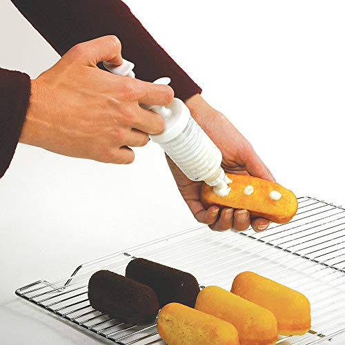 Norpro 3964 Cream Canoe Pan With Bonus 9 Piece Decorating Set - Image 2