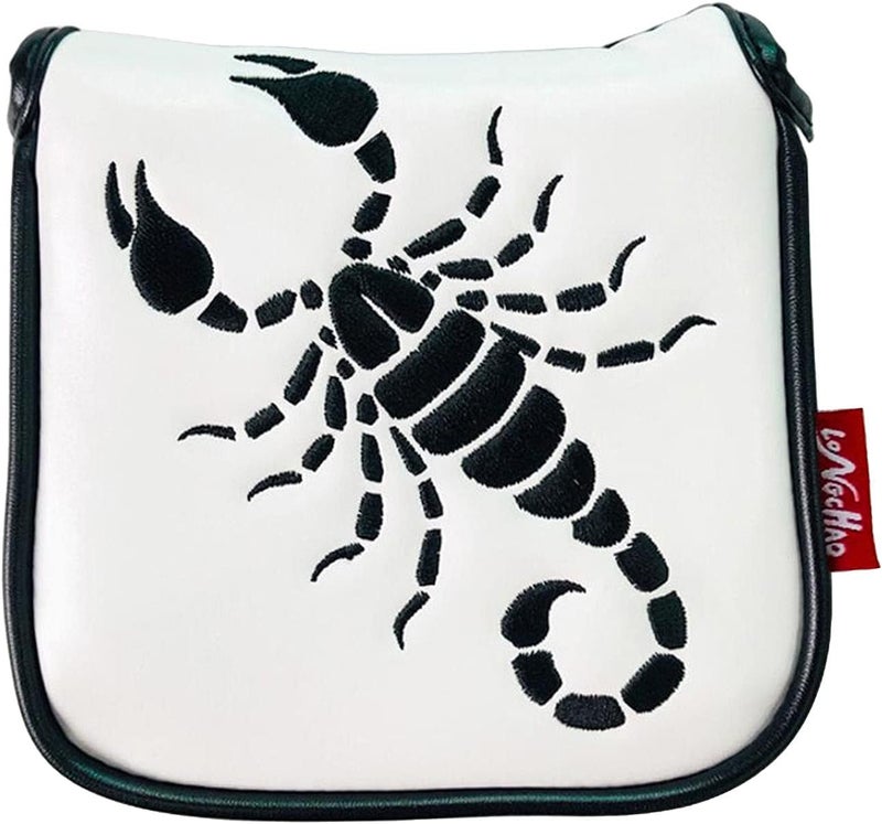 كلاراكو غطاء مضرب غولف مربع الشكل، مصنوع من جلد البولي يوريثان، غطاء رأس المضرب، إغلاق مغناطيسي - Image 1