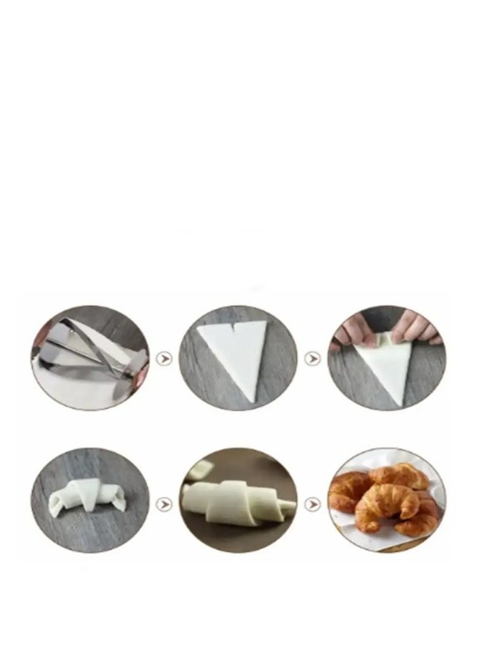 HALAMODO Vegetable Cutting Machine, Roll Pastry Cutting Machine, Easy To Make Dumplings, Multifunctional Minute Cake, Biscuits, Croissant Cutting Machine  - Image 5