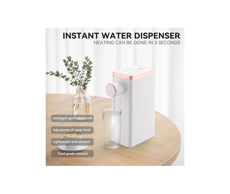 Instant Hot Water Dispenser and Dispenser - Fast Heating Device in Just 3 Seconds - Portable Electric Heater with Pull Out Hose from Bottle - Perfect for Office, Bedroom, Baby Bottle Prep - Image 3