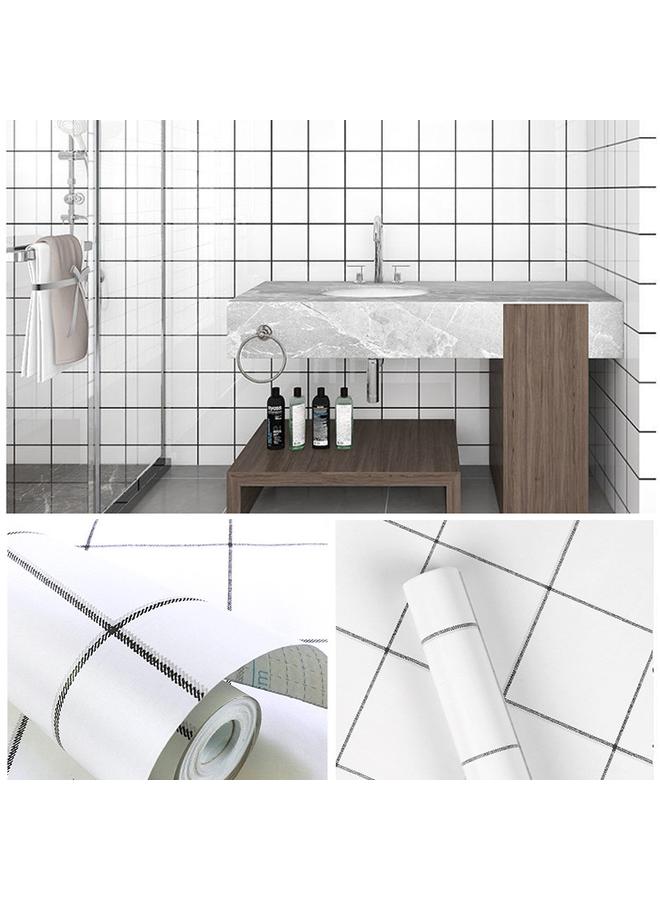 Bluejw Star Cartoon Bedroom Room Dormitory Wall Sticker Plaid Wallpaper Pvc Desktop Wardrobe Self Sticker - Image 4