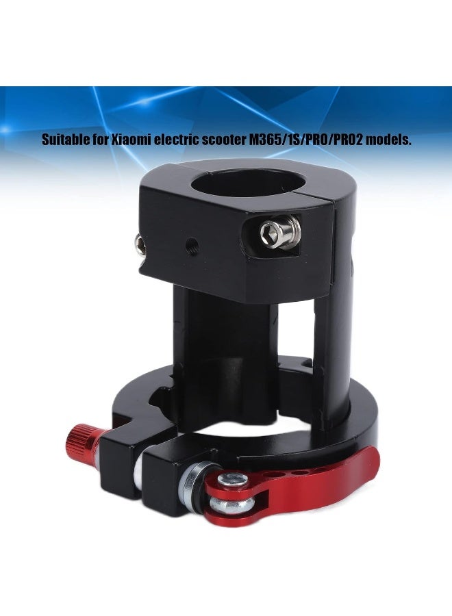 AMONIDA Rugged Lock, Practical Aluminum Alloy Electric Scooter Folding Clamp for Riding for Electric Scooters(Black) - Image 5