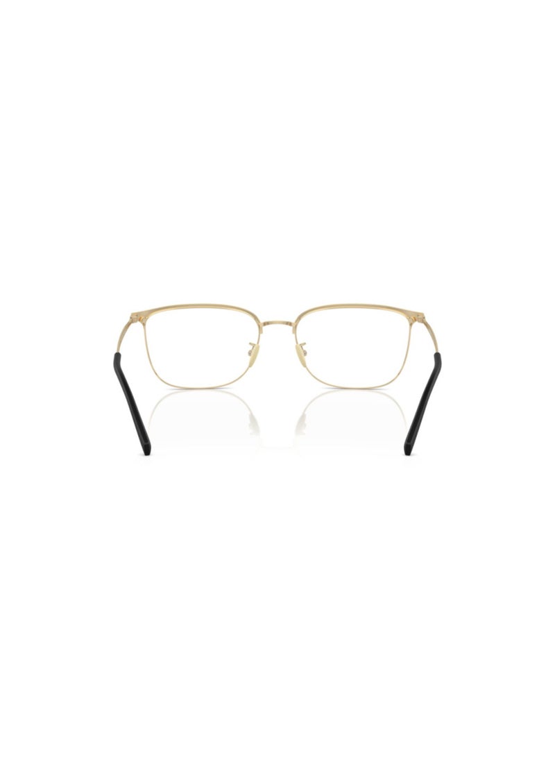 GIORGIO ARMANI Giorgio Armani Man Rectangular  Eyeglasses- Ar 5143 - Lense Size:55Mm - Pale Gold - Image 3