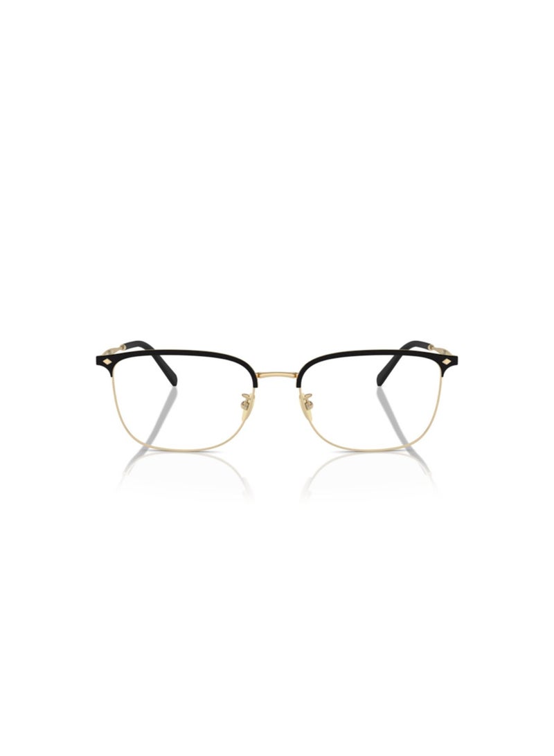 GIORGIO ARMANI Giorgio Armani Man Rectangular  Eyeglasses- Ar 5143 - Lense Size:55Mm - Pale Gold - Image 4