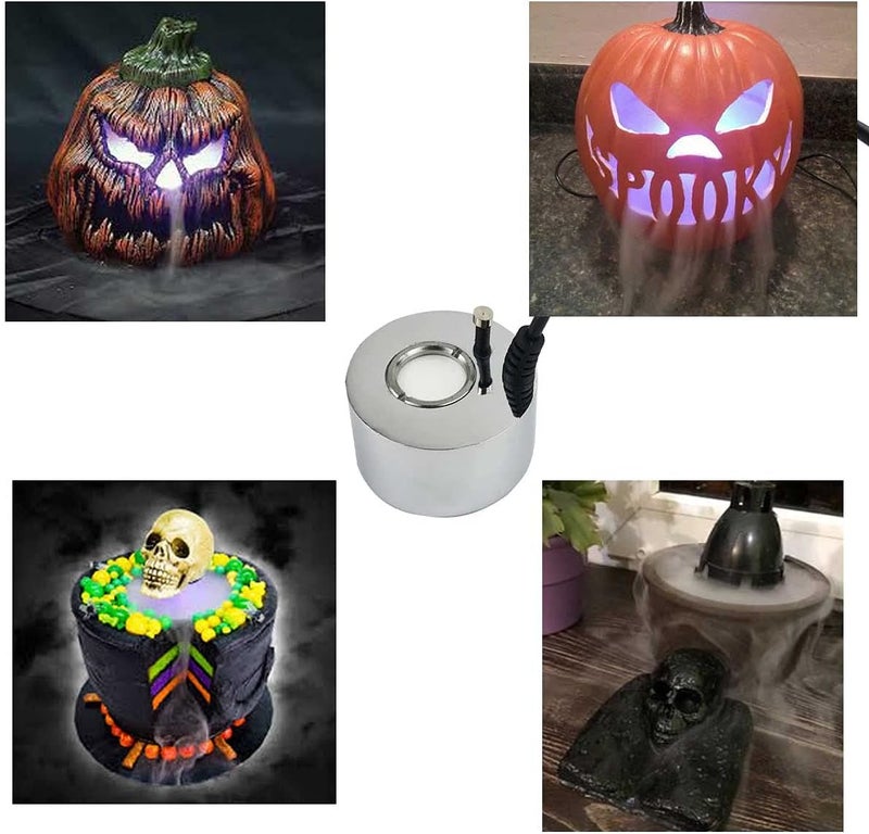 Flagmax Ultrasonic Mist Maker,Halloween Mist Maker for Water Fountain Pond Halloween Party and Rockery Fish Tank Vase Birdbath Deco - Image 2