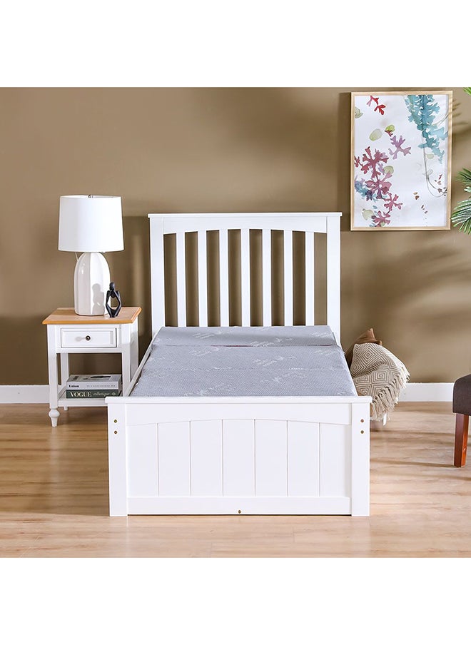 DANUBE HOME - Houston Bamboo Foldable Foam Single Mattress Medium Firm Feel Ortho Medical Grey 180x90x6cm - Image 1