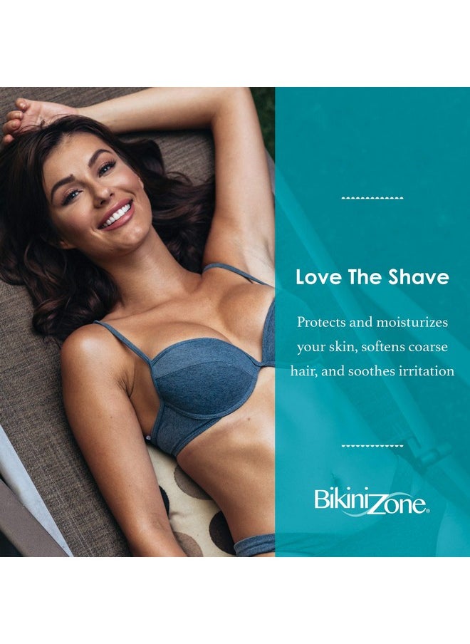 Bikini Zone Ikini Zone Antibumps Shave Gel Close Shave W/No Bumps Irritation Or Ingrown Hairs Dermatologist Recommended Clear Full Body Shaving Cream (5 Oz Pack Of 2)  - Image 4