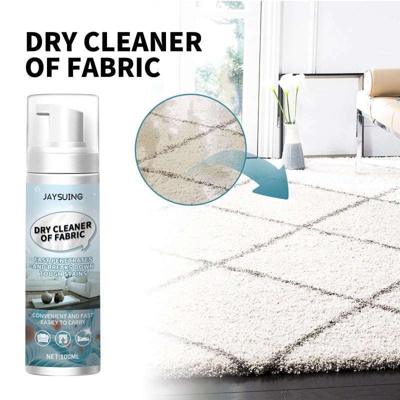 Jaysuing Foam Cleaner Clothes Cleaning Decontamination Dry Cleaning Carpet Curtain Sofa Water-Free Cleaning Agent - Image 2