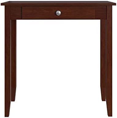 Streem Furniture Wooden Console Table for Living Room | Side Entrance Table for Home with 1 Drawer | Sheesham Wood, Coffee Color - Image 4