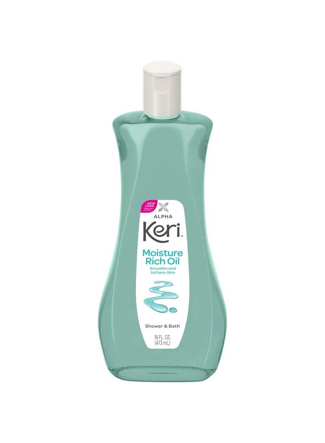 Keri Alpha Keri Shower & Bath Moisture Rich Oil 16 Ounce (Value Pack of 5) - Image 2