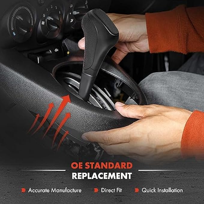 ريحني مجموعة مقبض ناقل الحركة الأوتوماتيكي الأسود APremium متوافقة مع تويوتا 4Runner 20122022 Tundra 20142021 استبدال PTR573414102 PTR573414102 - Image 3