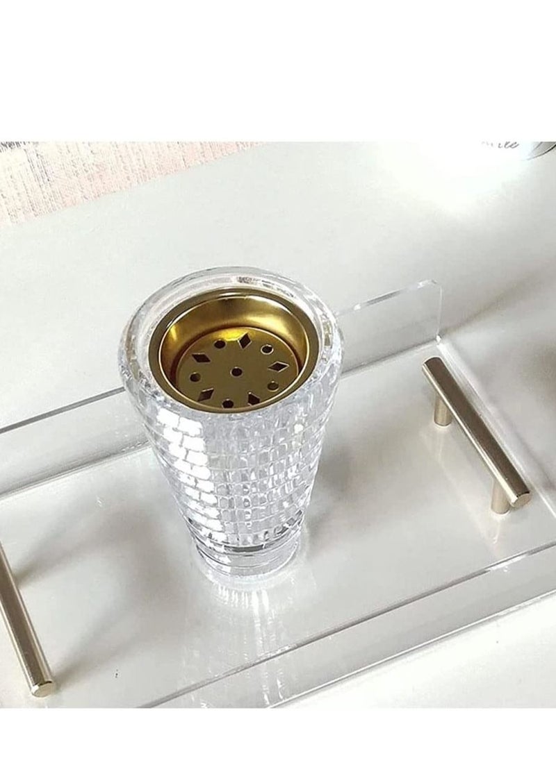 Crystal Incense Burner for Home