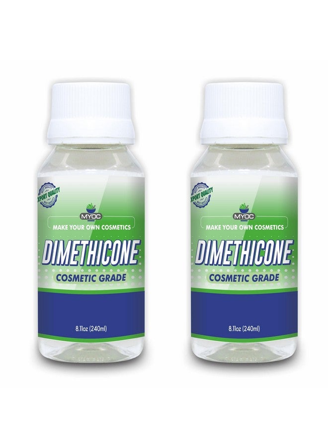 Myoc Pure Dimethicone No Adulterants Used For Hair Lips Body And Skin Conditioning Products Dimethicone Moisturizer Cosmetic Grade (240 Ml) (8.11 Fl Oz) Pack Of 2 - Image 1