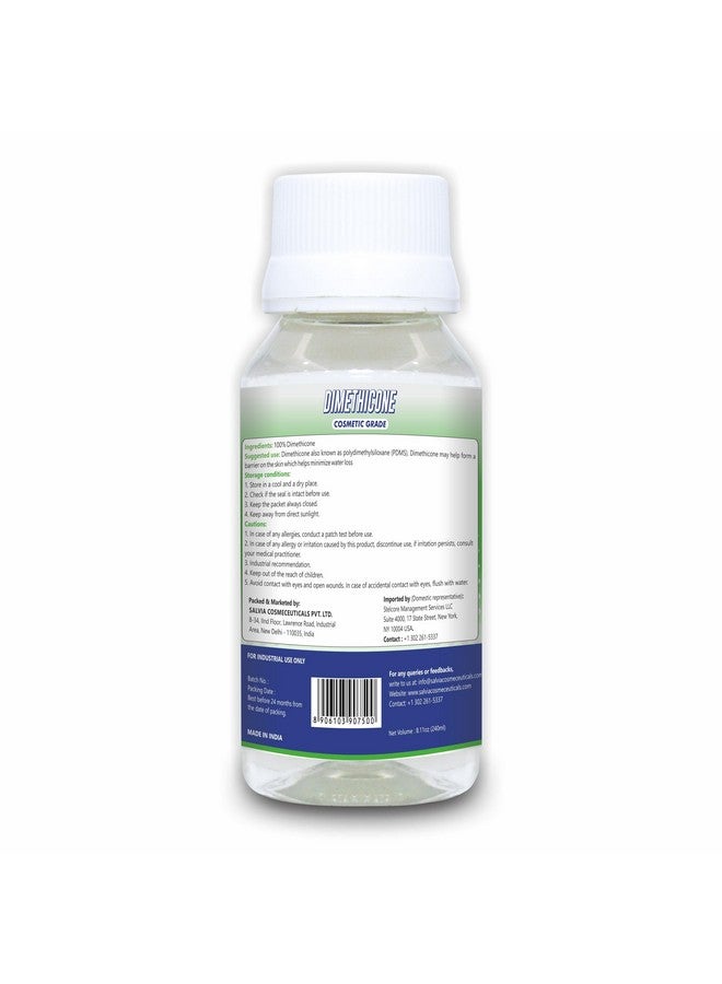 Myoc Pure Dimethicone No Adulterants Used For Hair Lips Body And Skin Conditioning Products Dimethicone Moisturizer Cosmetic Grade (240 Ml) (8.11 Fl Oz) Pack Of 2 - Image 2