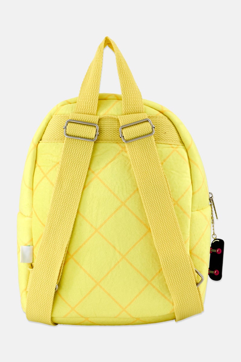 Squishmallows Maui Plush Mini Backpack 25 H x 22 L x 11 W cm, Yellow  - Image 2