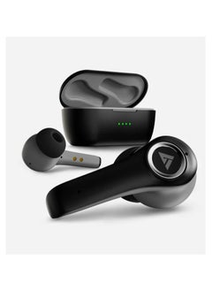 X50 with 40Hr Battery, Quad Mic ENC, 45ms Ultra Low Latency, Made In India, 5.1 Bluetooth Headset (Black, True Wireless)