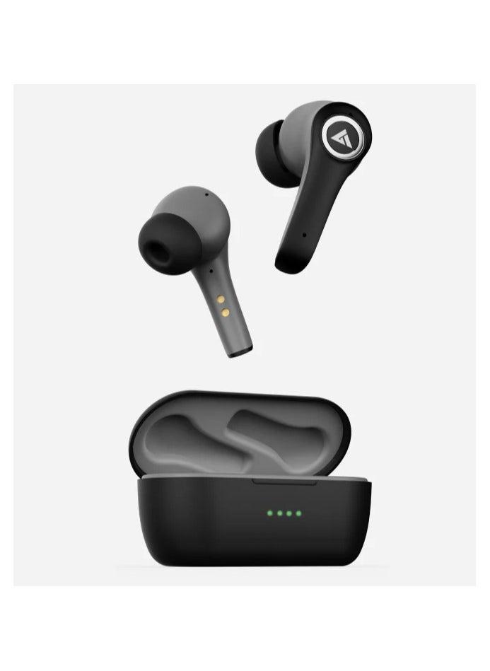 Boult Audio - X50 with 40Hr Battery, Quad Mic ENC, 45ms Ultra Low Latency, Made In India, 5.1 Bluetooth Headset (Black, True Wireless) - Image 1