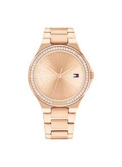 TOMMY HILFIGER Round Analog Women's Carnation Gold Case Wrist Watch - 1782643  - Image 1