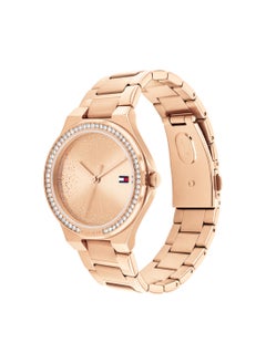 TOMMY HILFIGER Round Analog Women's Carnation Gold Case Wrist Watch - 1782643  - Image 2