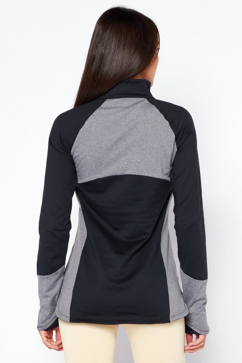 UNDER ARMOUR سويت شيرت رياضي نسائي بأكمام طويلة، متعدد الألوان - Image 4