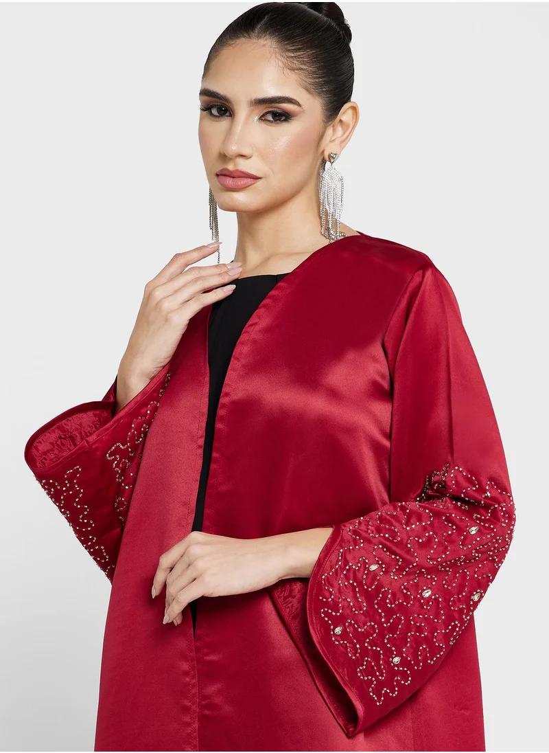 خزانة عباية بخرز لامع