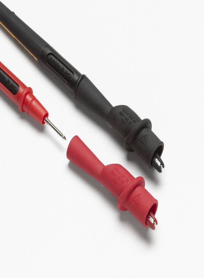 Fluke AC175 Threaded Slide-on Alligator Clip Set with Flexible Boots - Image 3