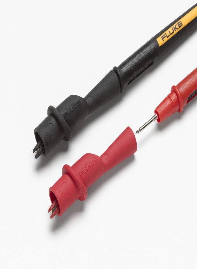 Fluke AC175 Threaded Slide-on Alligator Clip Set with Flexible Boots - Image 4