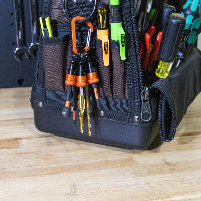 Railer Bit Holder Keychain 5pc - 1/4 inch Hex Shank Bit Holders - Quick Release Bit Holder For Nut Driver, Screwdriver & Drill Bits w/Key Chain Carabiner - Image 5