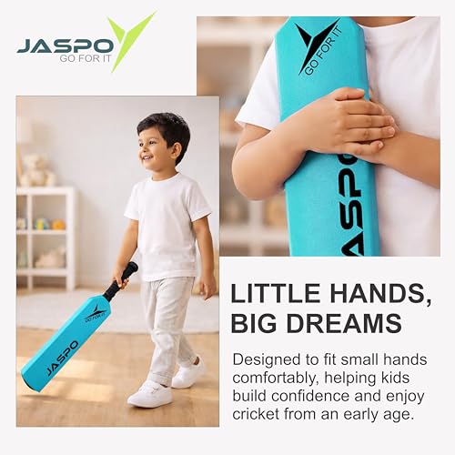 JASPO Cricket Joy EVA Foam Cricket Bat & Ball Combo for Kids Below 5 Years | Easy-Grip Handle | Soft & Safe Non-Toxic Material | Indoor, Society & Park Play - Image 5