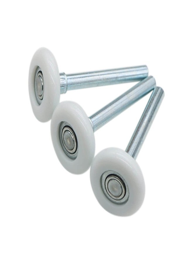 Baudelun 2 Packs 1.8" Nylon Garage Door Roller 4" Stem, Quiet Garage Door Wheels for Garage Door Track Replacement, Durable and High Load 11 Ball Bearing - Image 3