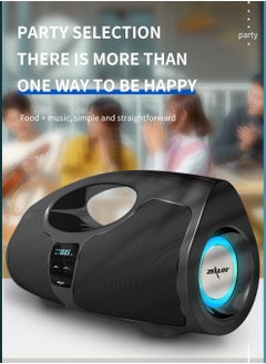 Zealot Subwoofer Bluetooth Handheld Speaker K-song Wired Microphone  - Image 3