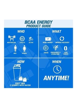 EVLUTION NUTRITION BCAA Energy - High Performance, Energizing Amino Acid Supplement for Muscle Building, Recovery, and Endurance, Blue Raz 9.52oz (30 Servings)  - Image 3