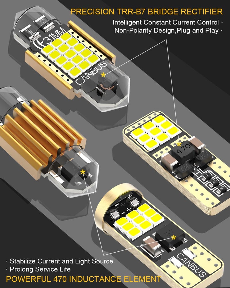 BMT xms مجموعة إضاءة داخلية LED من BMT xms لهيونداي سوناتا 2015-2023 - Image 3