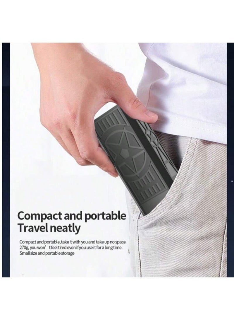منفاخ هواء مضغوط صغير محمول، منفاخ كهربائي قابل لإعادة الشحن بأربع سرعات، منفاخ بمحرك عالي الطاقة بدون فرش، مناسب لأجهزة الكمبيوتر واللوحات المفاتيح والمركبات والمنزل والمكتب والاستخدام الخارجي وأجهزة الكمبيوتر الشخصية. - Image 4
