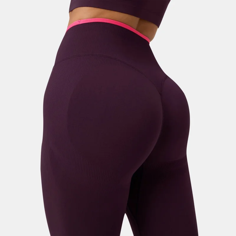 Fabletics Red Women's Seamless Scrunch Training Leggings for Women | Best Price UAE