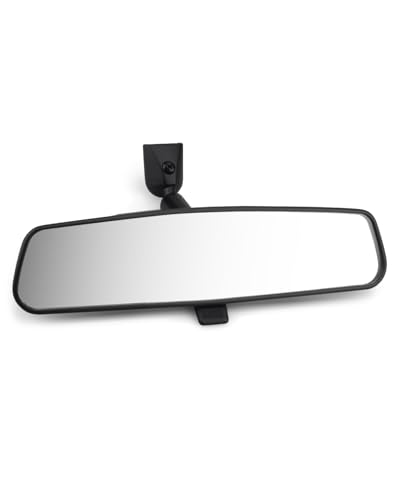 Quaneguzy Interior Rear View Mirror Fit for Jeep Wrangler 2001-2017, Fit for Dodge Challenger/Charger/Magnum 2005-2014 Replace 55156172AA - Image 1