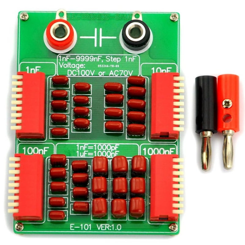 Electronics-Salon 1nF to 9999nF Step-1nF Four Decade Programmable Capacitor Board. - Image 1