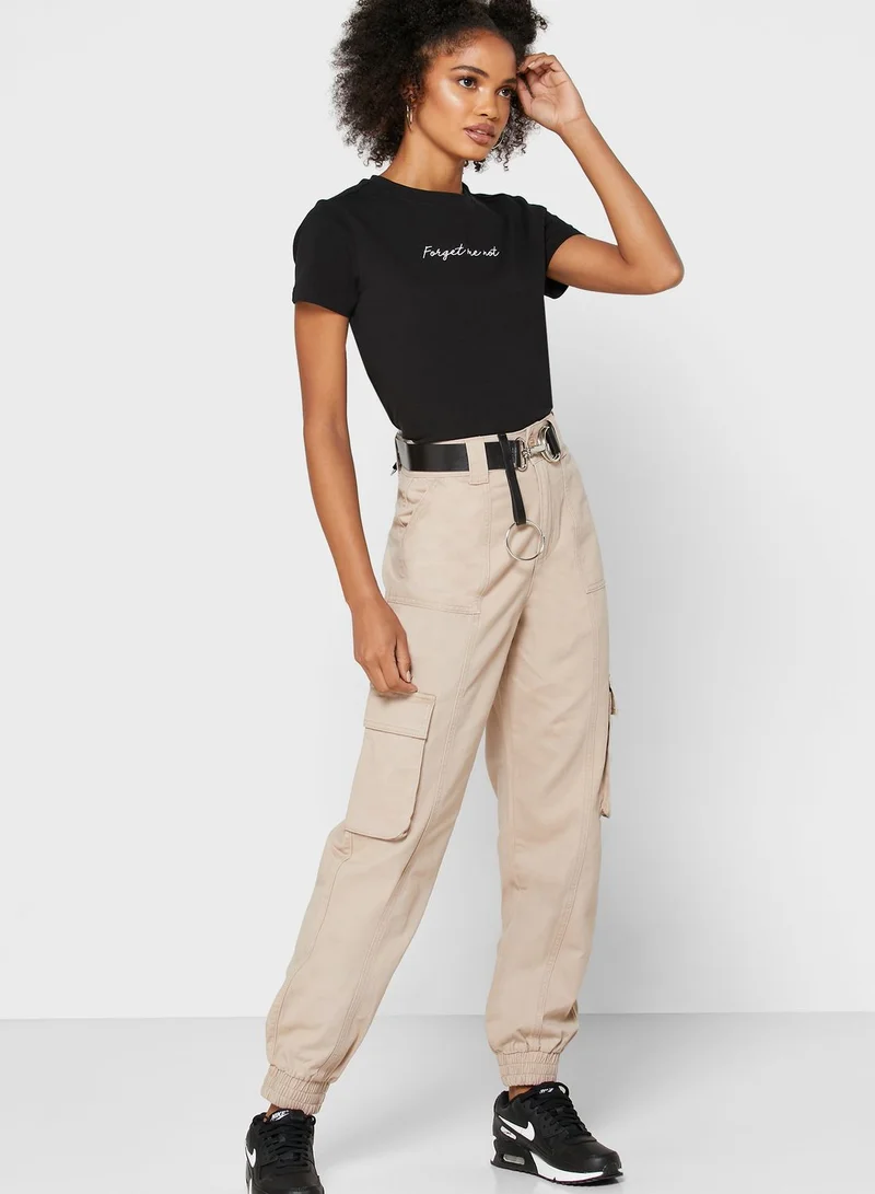 FOREVER 21 Belted Joggers
