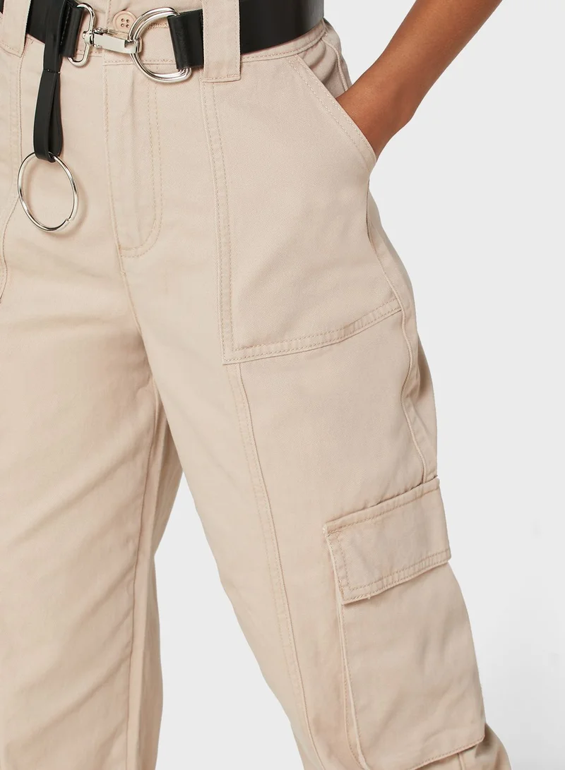 FOREVER 21 Belted Joggers