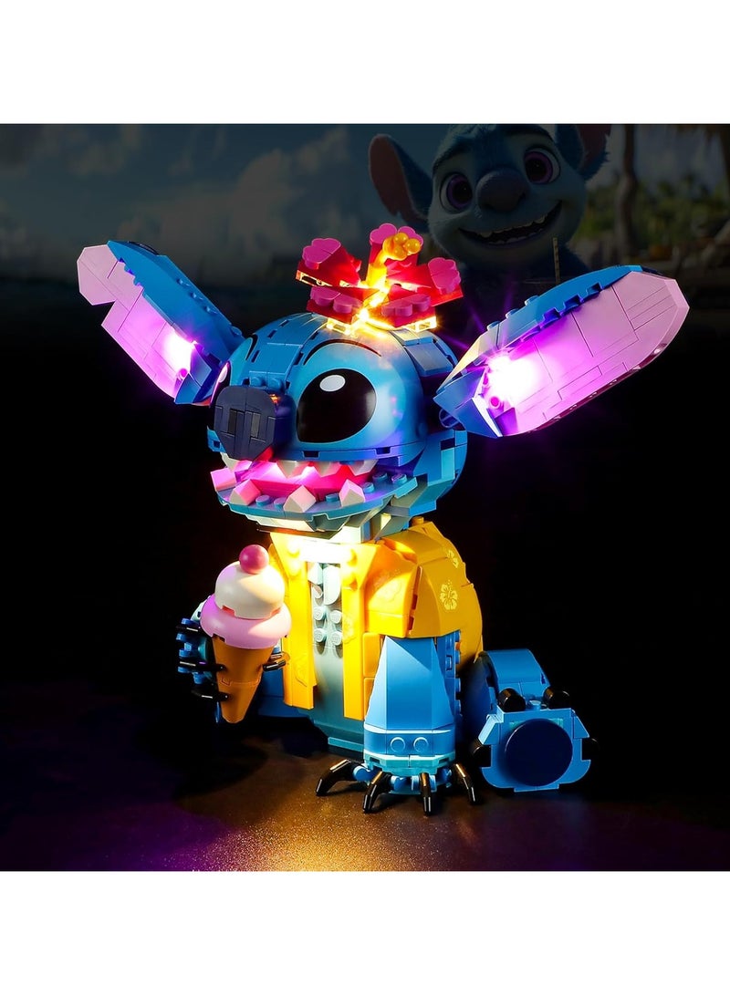 Light Kit for Lego Stitch Compatible with Lego Stitch Building Block Set for Adult - Image 1