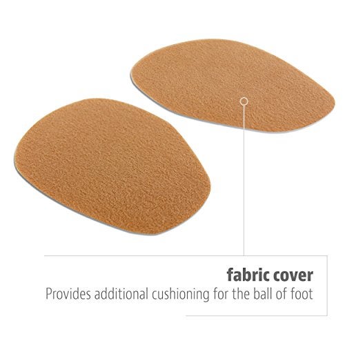 Sof Sole Foam Ball of Foot Cushioned Shoe Insert, 2 Pair Natural - Image 2