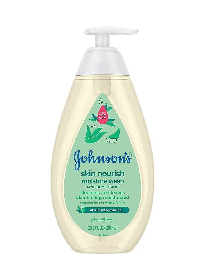 Johnson's Baby Skin Nourishing Moisture Baby Body Wash, 20.3 fl. oz