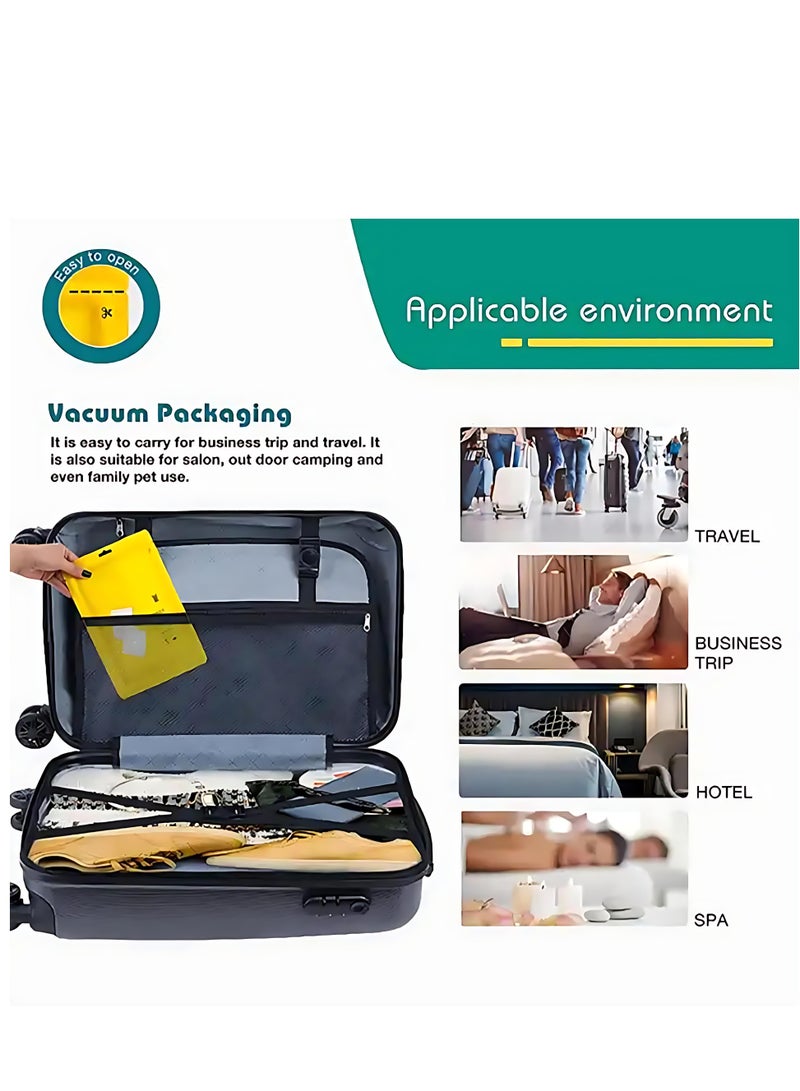 2-Pack King Size Disposable Bedding Set for Travel – 240×240cm Hotel-Grade Sheet, Duvet Cover & Pillowcases – Extra Large, Clean, Lightweight & Skin-Friendly for Hotels, Business Trips & Camping  - Image 5