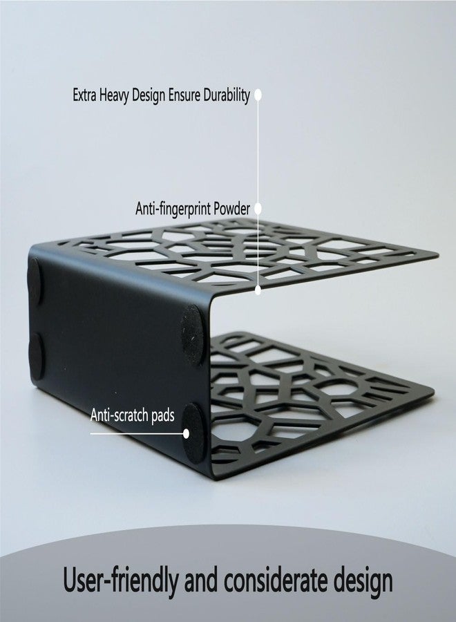 Yeaco Metal Modern Abstract Grid Silhouette Tabletop Napkin Holder For Table/Freestanding Tissue Dispenser - Image 5