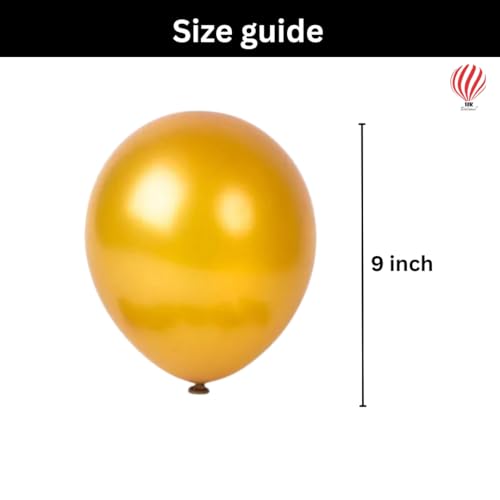 HK balloons Pack Of 44 Pcs Happy Birthday Banner Decoration Kit Set With Pink & Gold White Metallic Balloons & Foil Curtain - Image 4