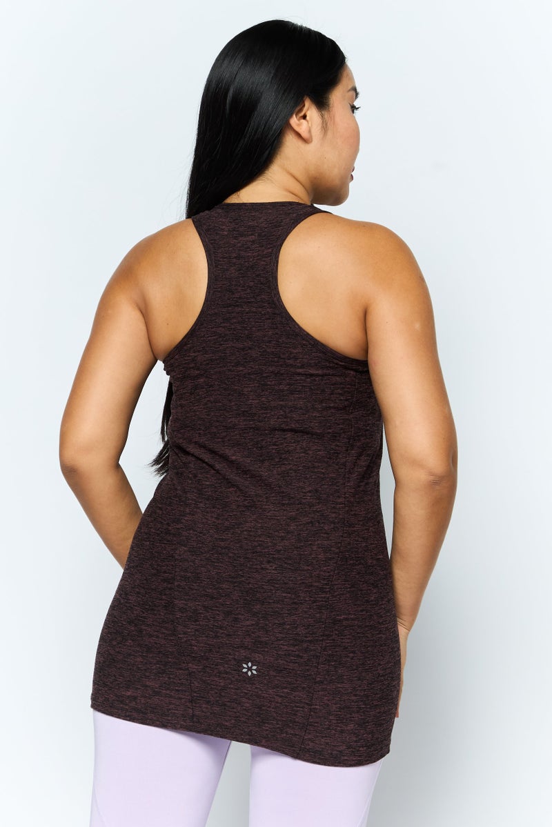 NINE WEST Women Sportswear Fit Sleeveless Training Top, Mauve - Image 4