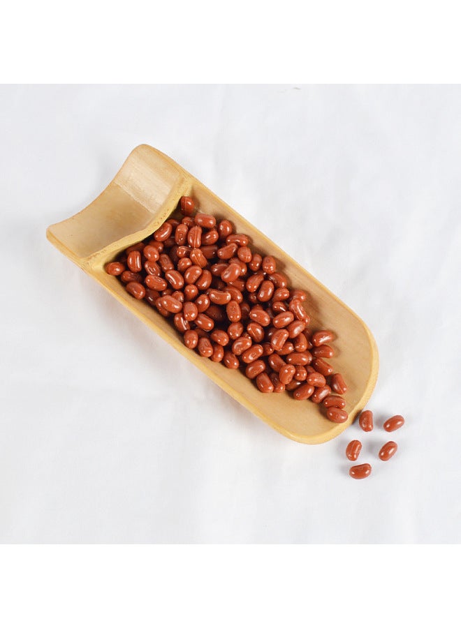 Simulation Cereal Props Simulation Corn Soybean Soybean Rice Food Play Model Nuts Cashew Nuts Peanut Kernel-Color:Little Red Beans. (adzuki Bean)-Dimensions:See Detailed Description For Dimensions - Image 1