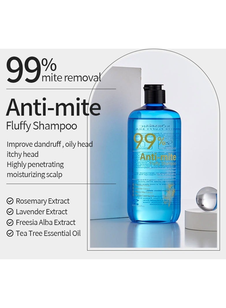 Kormesic شامبو مضاد للعث-450 مل تنظيف عميق وشامبو مضاد للعث - Image 2